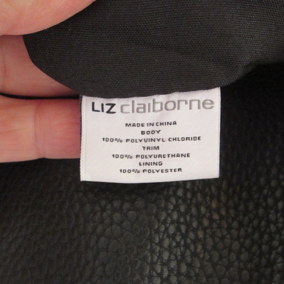 Liz Claiborne Multicolor Striped Double Strapped Gold Accent 3 Compartment Purse - Picture 12 of 12